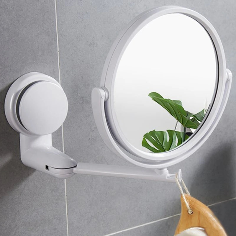 Magnifying Makeup Mirror, Wall Mounted Two Sided 6 Inch Mirror