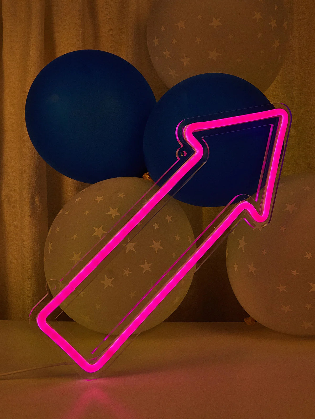 Bow and Arrow LED Neon Sign, 5V USB Wall Light for Bedroom