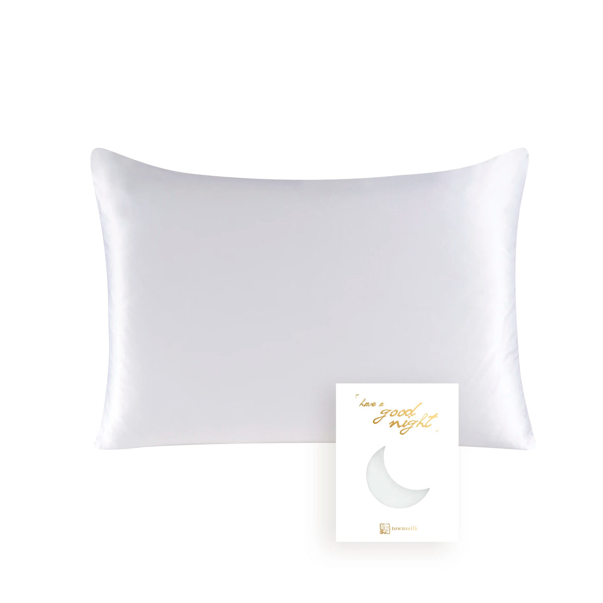 19 Momme Mulberry Silk Pillowcase with Zipper
