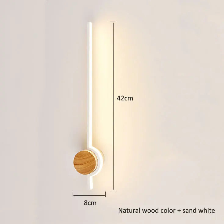 Nordic Bedside LED Wall Lamp, Up and Down Light