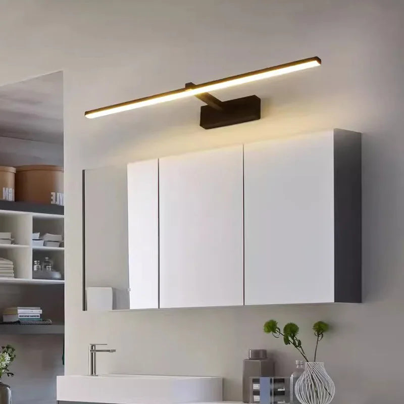 LED Mirror Wall Light, Modern Bathroom Vanity Lamp, 40 or 60 cm