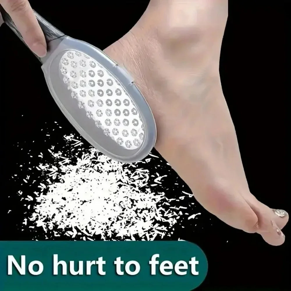 Stainless Steel Foot File with Splash Guard