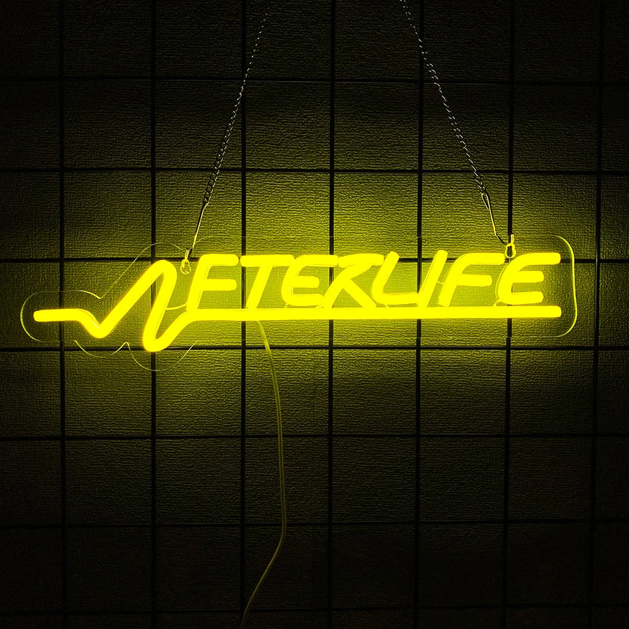 Cyberpunk LED Neon Sign, USB Acrylic Wall Light for Gaming Room