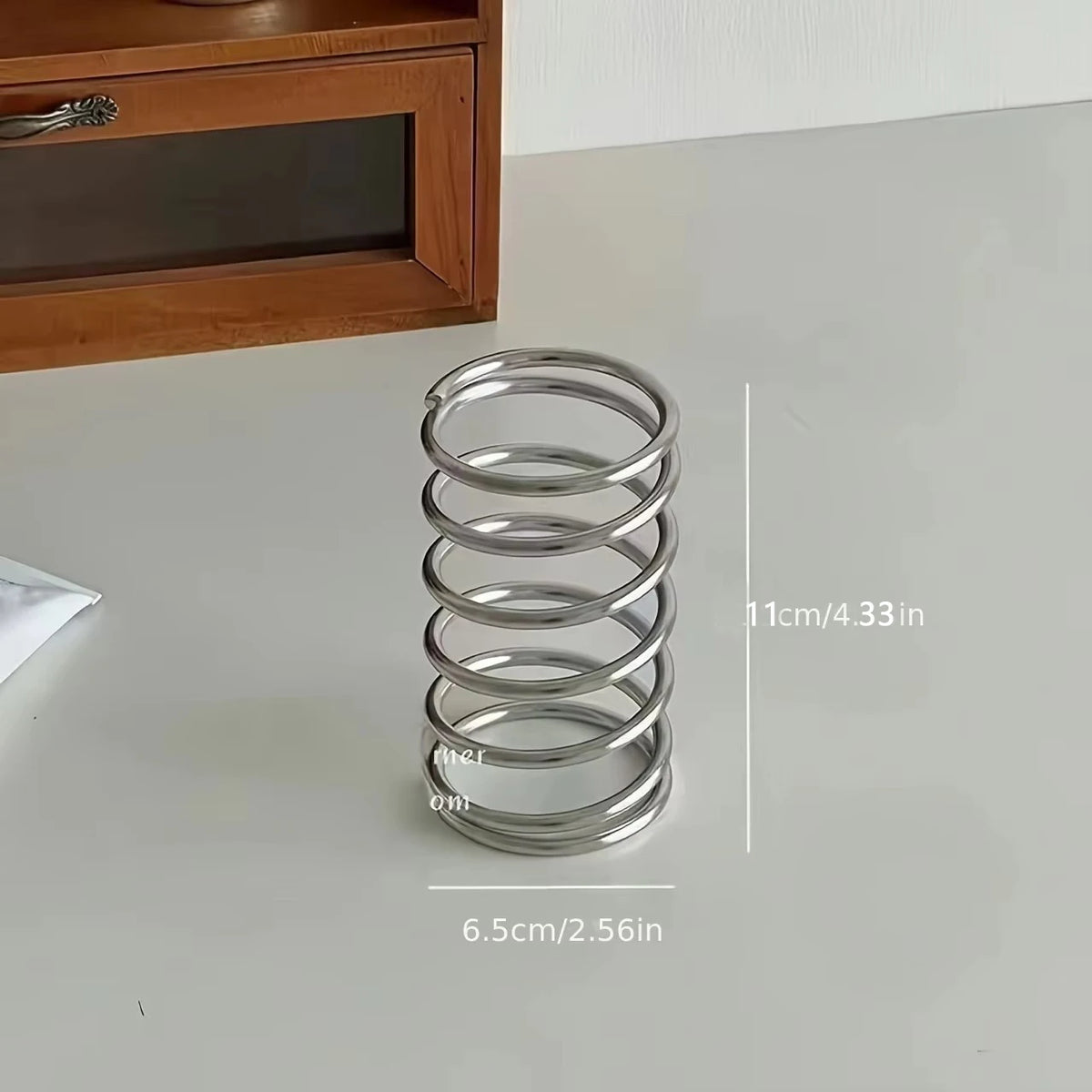Toothbrush and Toothpaste Holder, Metal Countertop Organizer