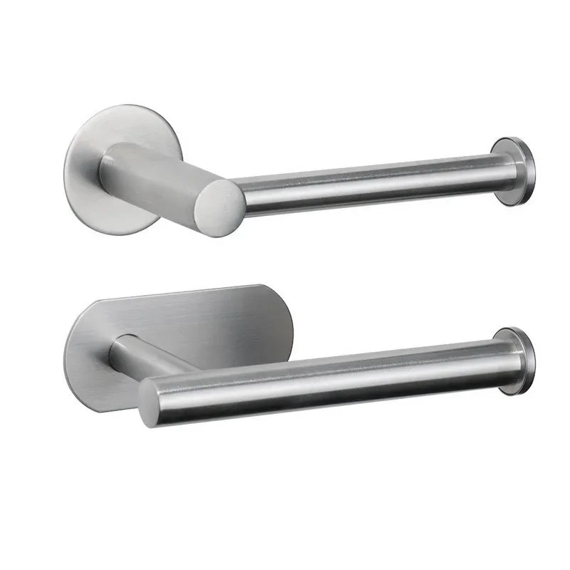 Matte Black Stainless Steel Toilet Paper Holder