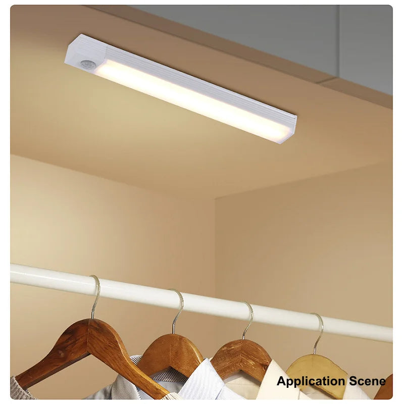 Motion Sensor LED Light Bar, Wireless Rechargeable Closet Light