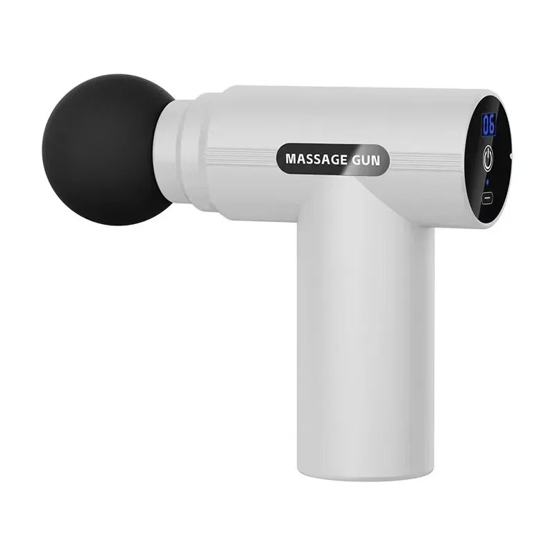 Mini Massage Gun, 6 Speed Handheld Massager with LCD Display