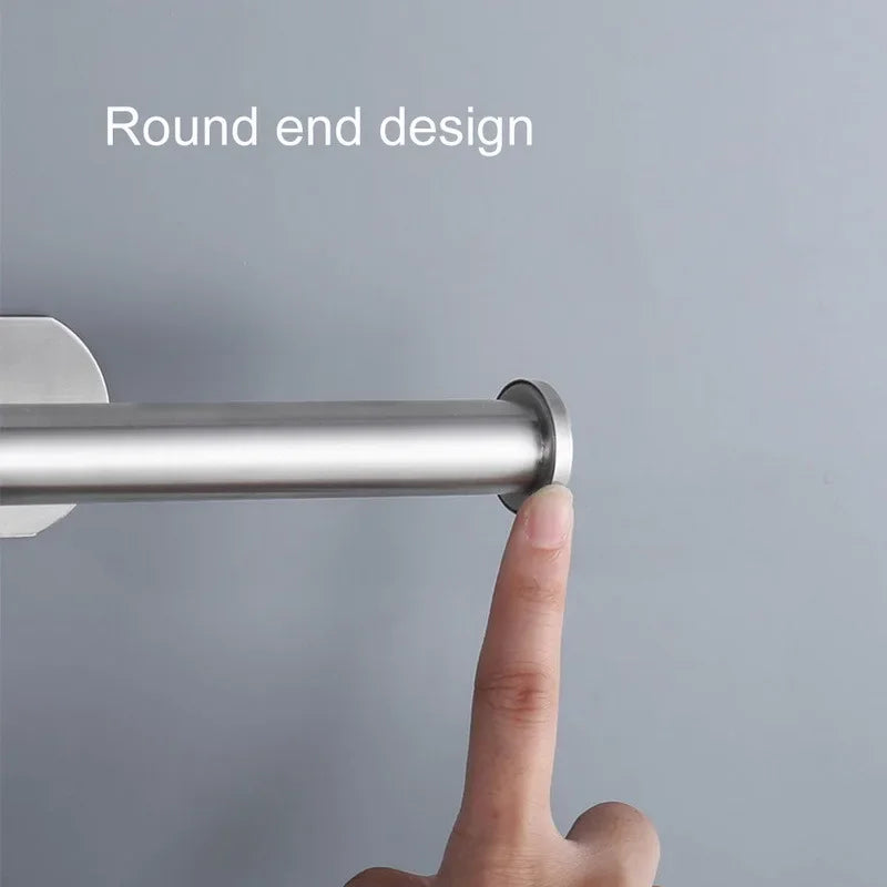 Matte Black Stainless Steel Toilet Paper Holder