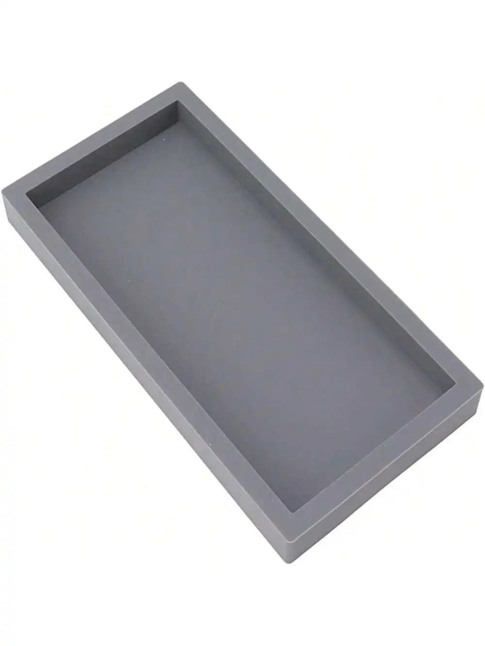 Silicone Vanity Tray, Soft Bathroom and Dresser Organizer Tray