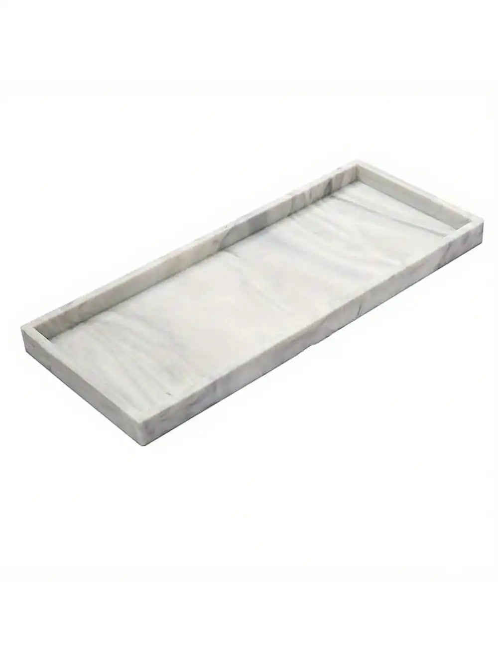 Silicone Vanity Tray, Soft Bathroom and Dresser Organizer Tray