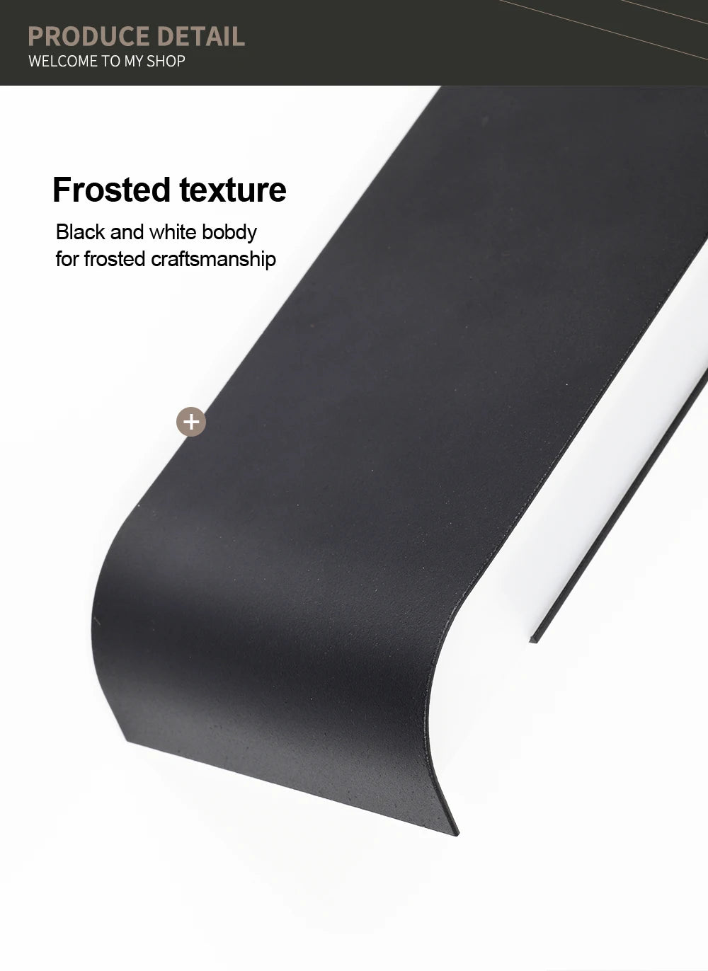 Brushed Aluminum LED Wall Sconce, Up and Down