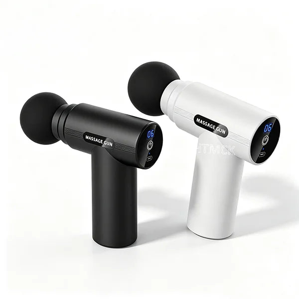 Mini Massage Gun, 6 Speed Handheld Massager with LCD Display