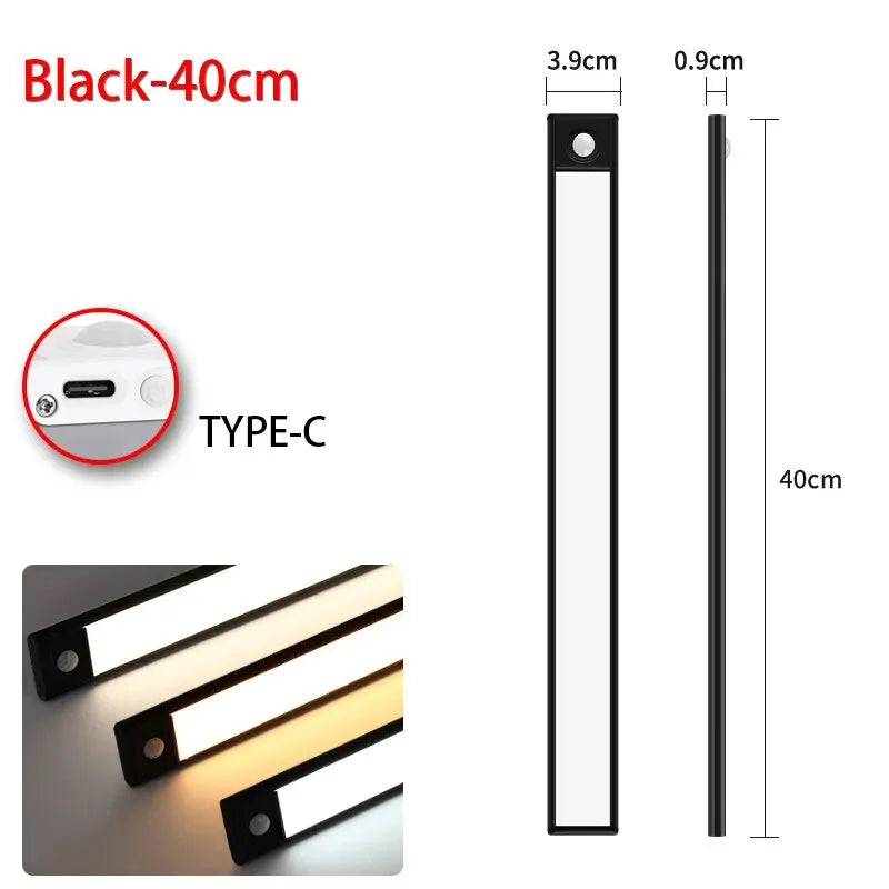 LED Motion Sensor Under Cabinet Light, 50 cm
