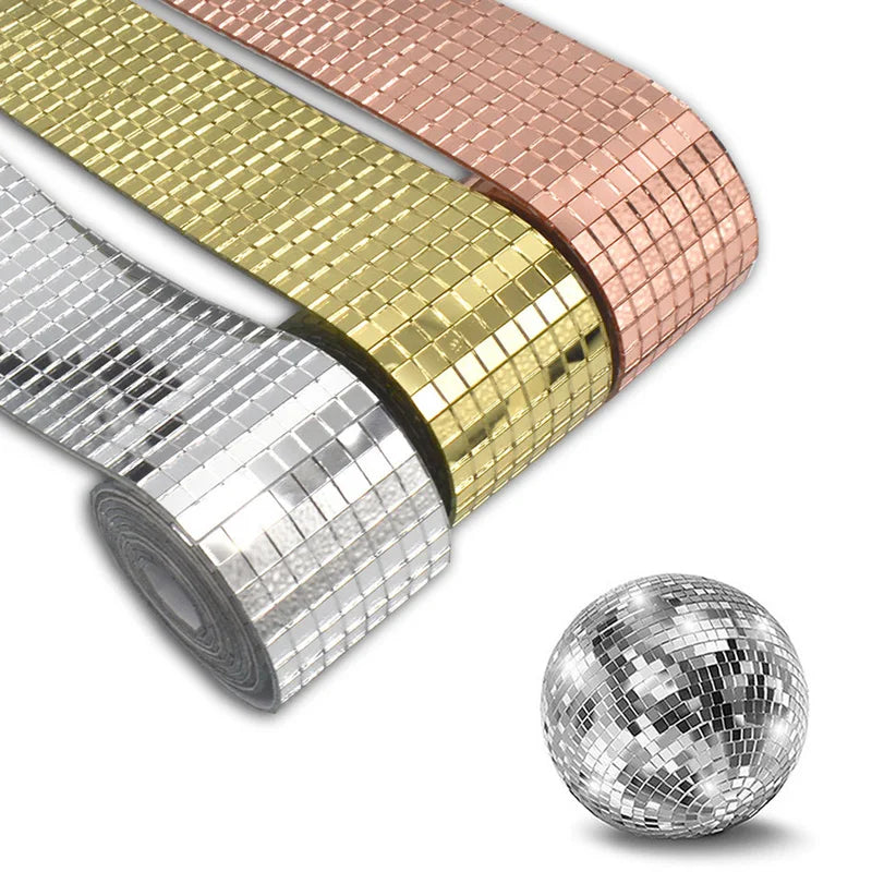 Self-Adhesive Mirror Mosaic Tile Stickers