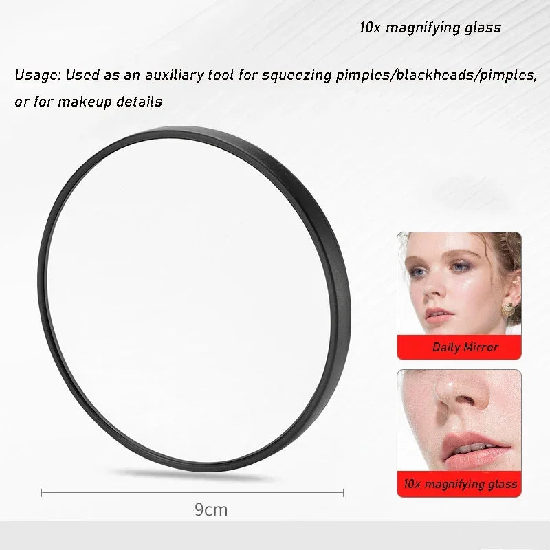 Magnifying Makeup Mirror, Suction Cup 5X, 10X or 15X Mirror