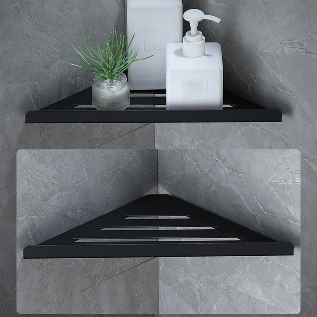 Corner Shower Shelf, 304 Stainless Steel No Drill Bath Rack