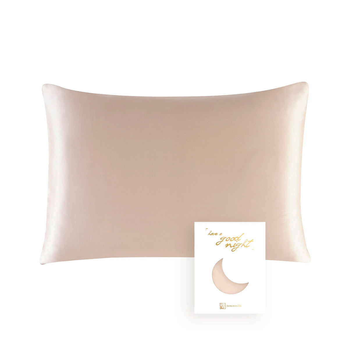 19 Momme Mulberry Silk Pillowcase with Zipper