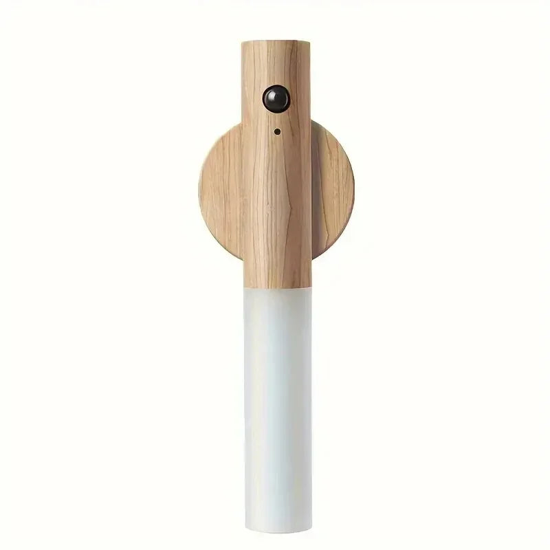 Rechargeable Wooden Magnetic Wall Sconce