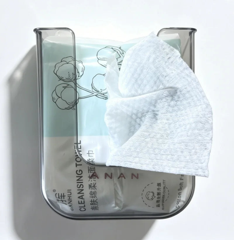 Disposable Cotton Face Towels, 30 to 100 Pack
