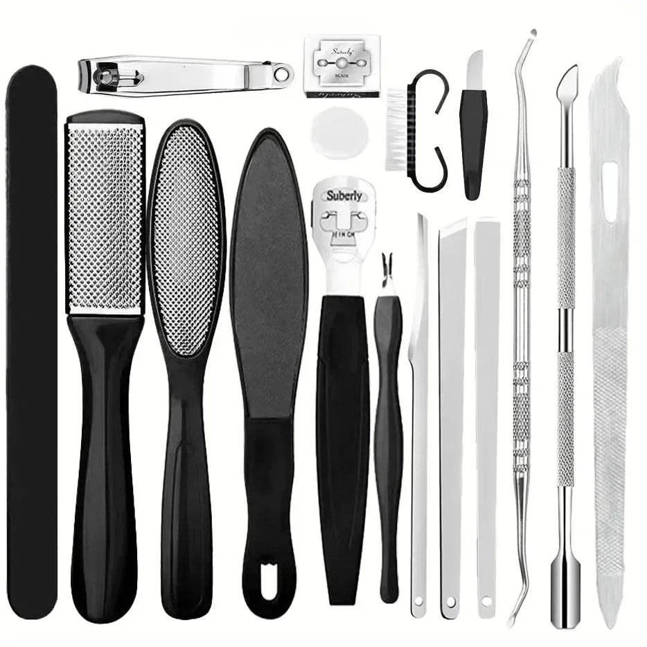 Heavy-Duty Stainless Steel Toenail Clipper Set