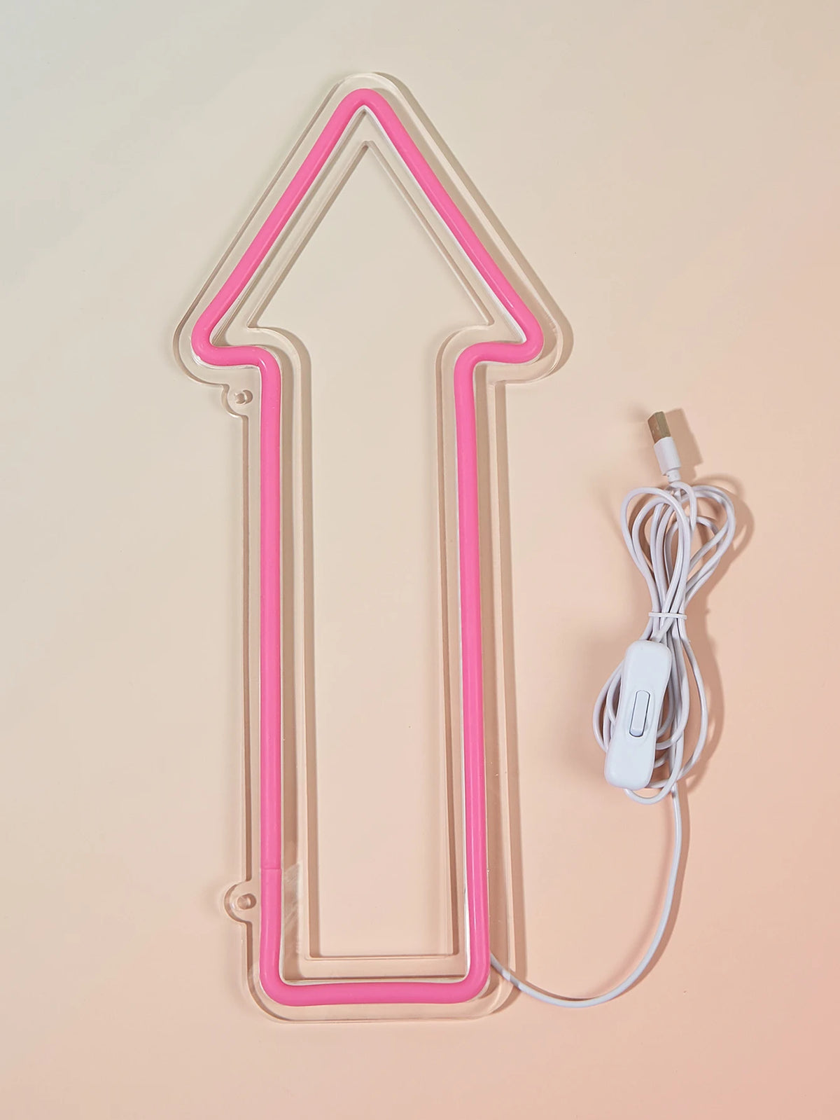 Bow and Arrow LED Neon Sign, 5V USB Wall Light for Bedroom