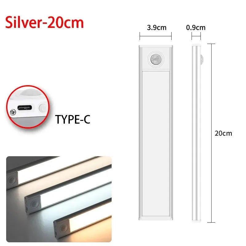 LED Motion Sensor Under Cabinet Light, 50 cm