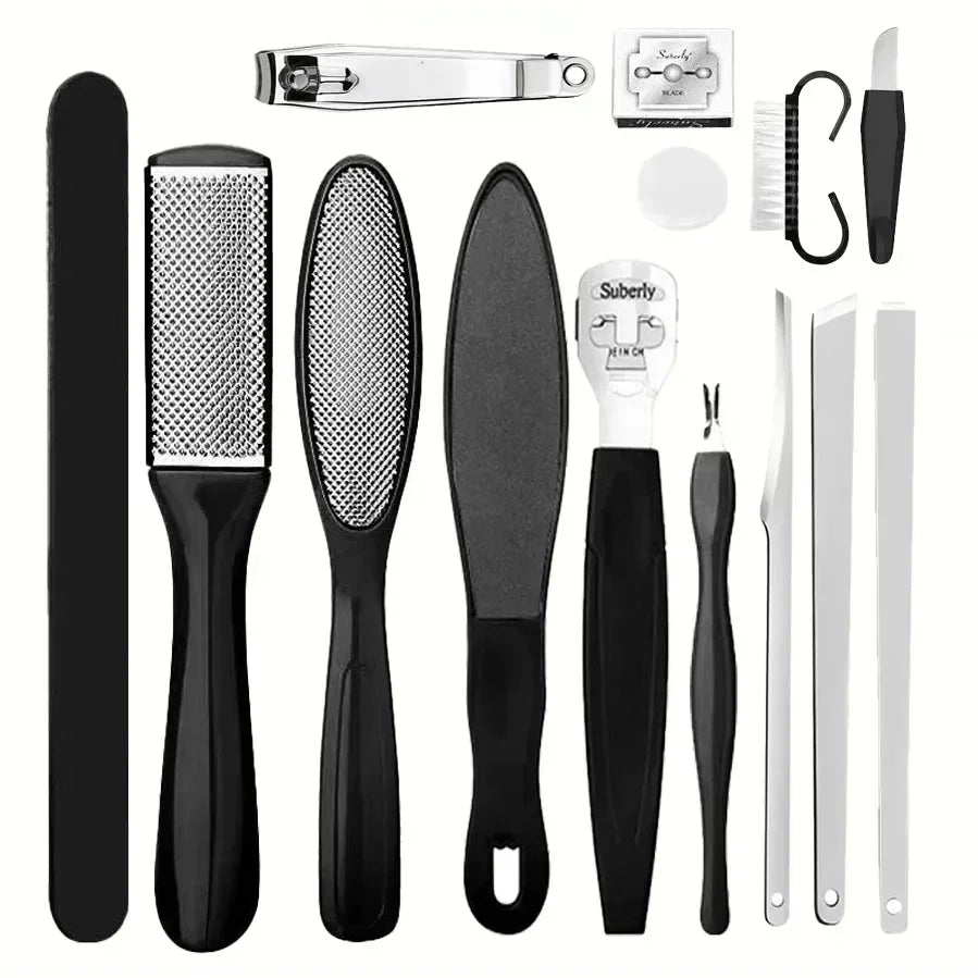 Heavy-Duty Stainless Steel Toenail Clipper Set