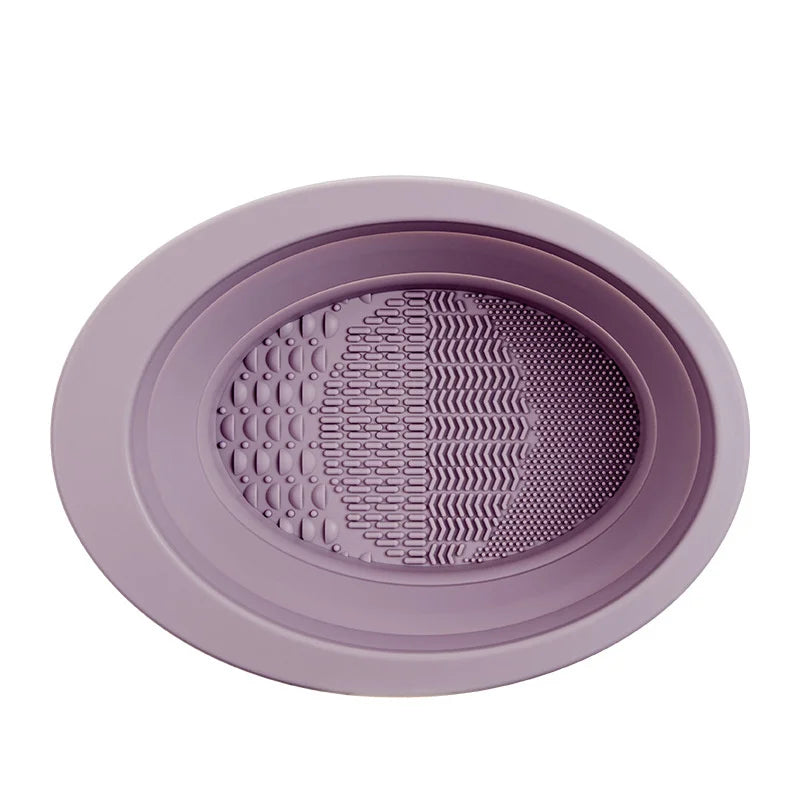 Makeup Brush Cleaning Set with Bowl and Drying Holder