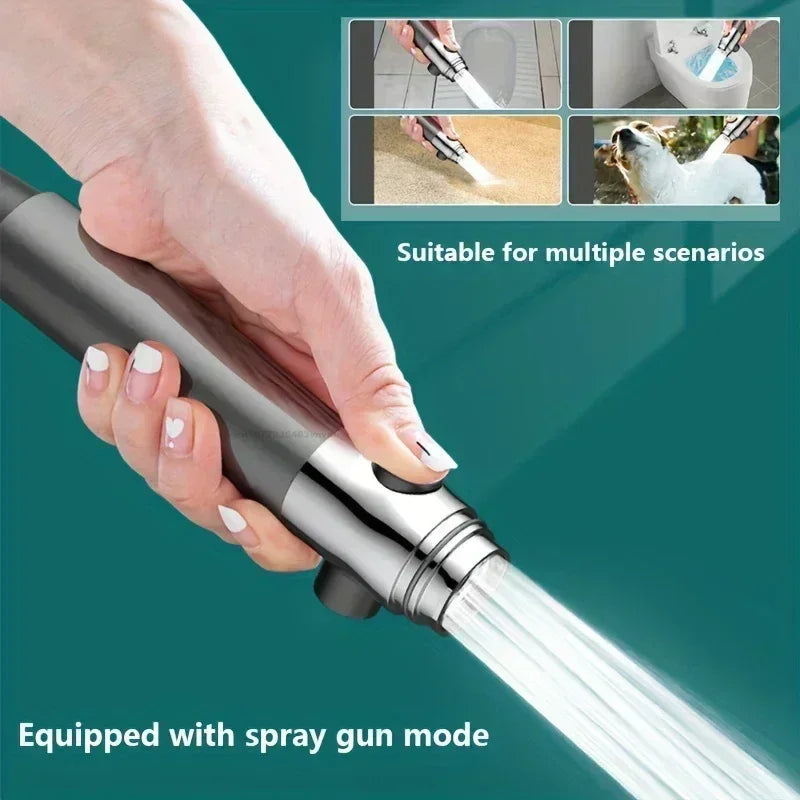 Filtered High-Pressure Handheld Shower Head
