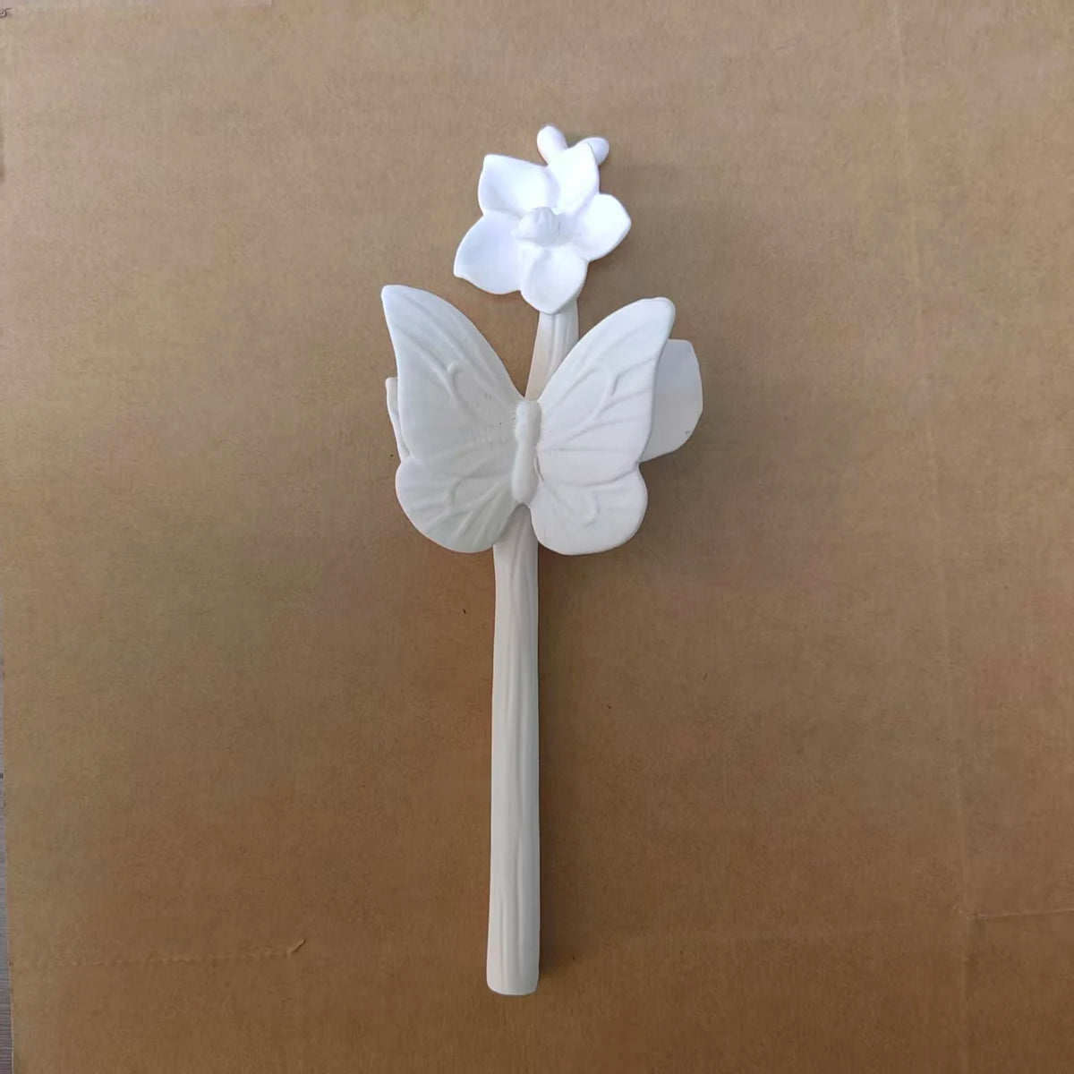 Ceramic Aroma Flower Stem, Handcrafted Scent Diffuser Bloom