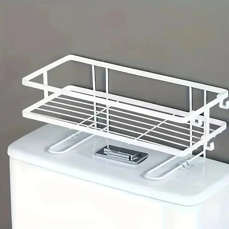 Over the Toilet Storage Shelf, Metal Bathroom Space Saver Rack