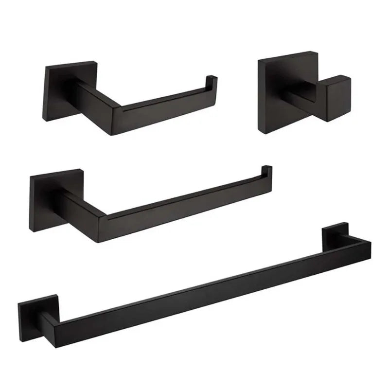 Chrome Stainless Steel Bath Hardware Set