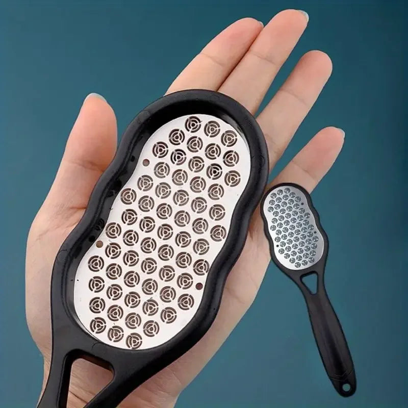 Stainless Steel Foot File with Anti-Splash Design