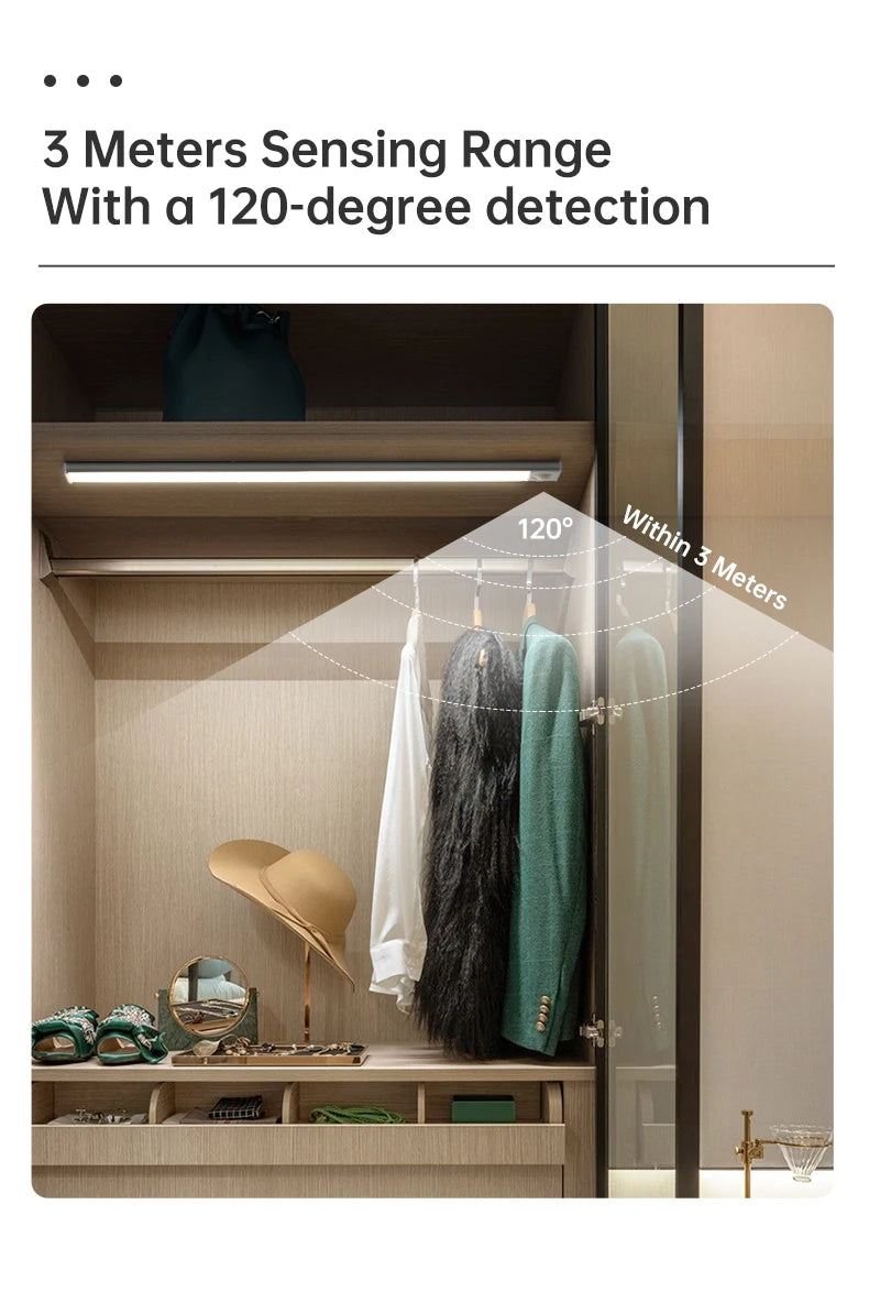 LED Motion Sensor Under Cabinet Light, 50 cm