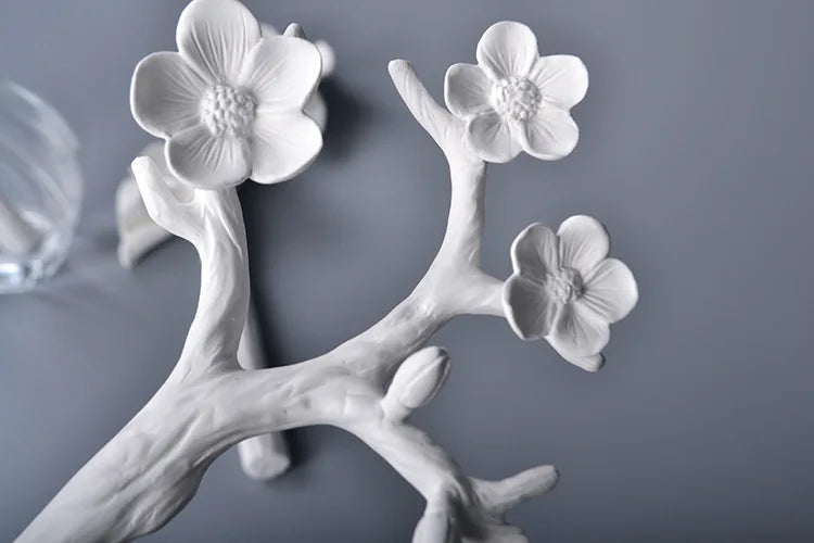 Ceramic Aroma Flower Stem, Handcrafted Scent Diffuser Bloom