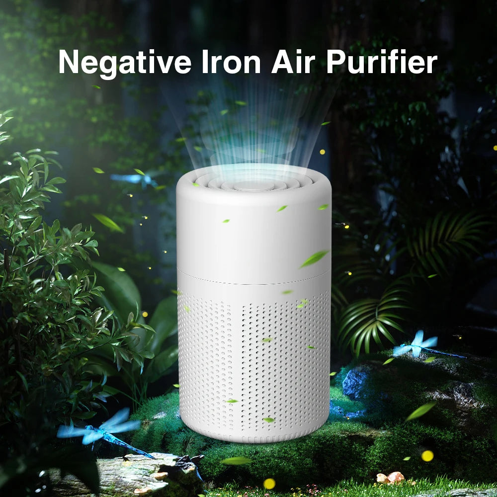 Mini Desktop Air Purifier with HEPA Filter