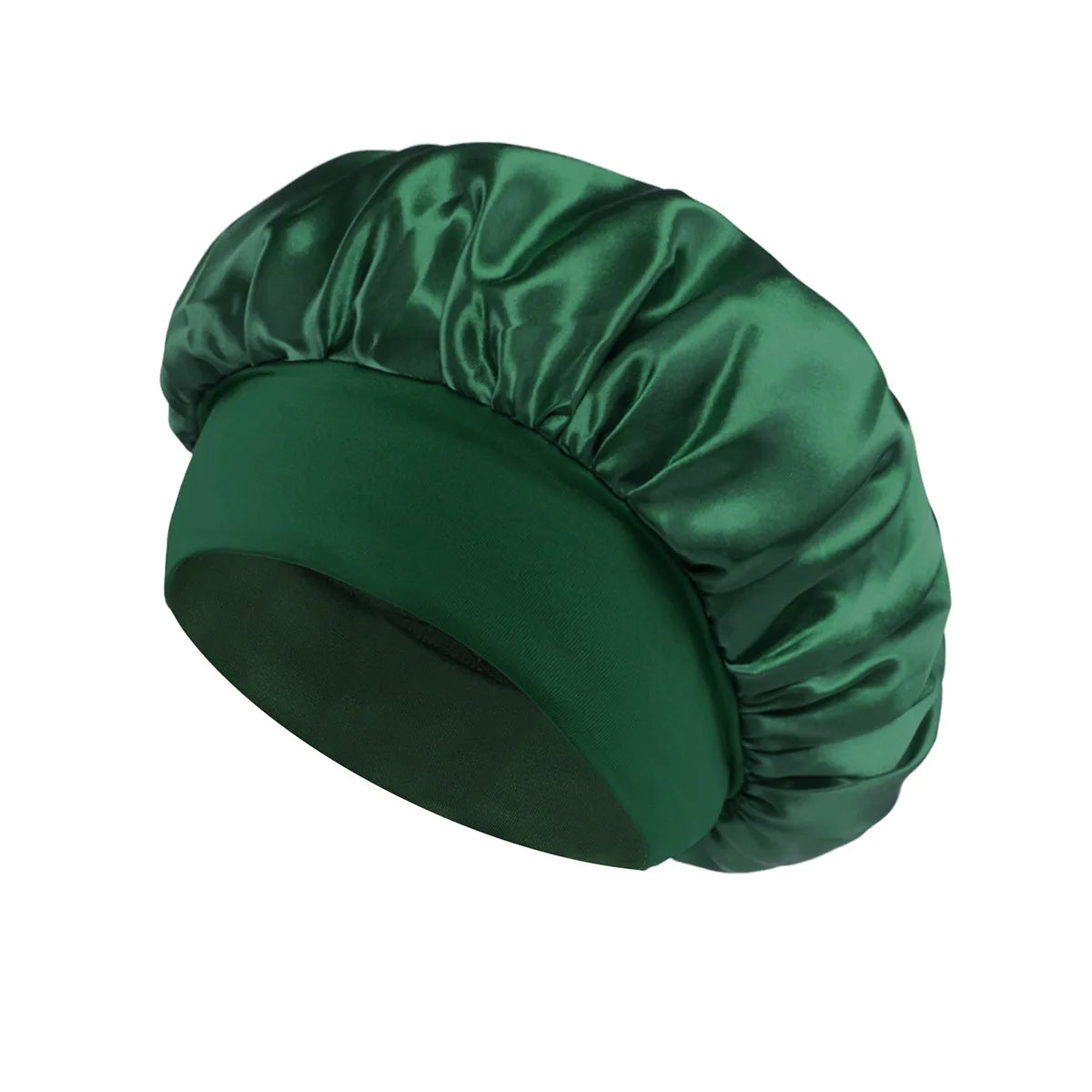 Satin Hair Bonnet for Long Hair, Large Silky Sleep Cap