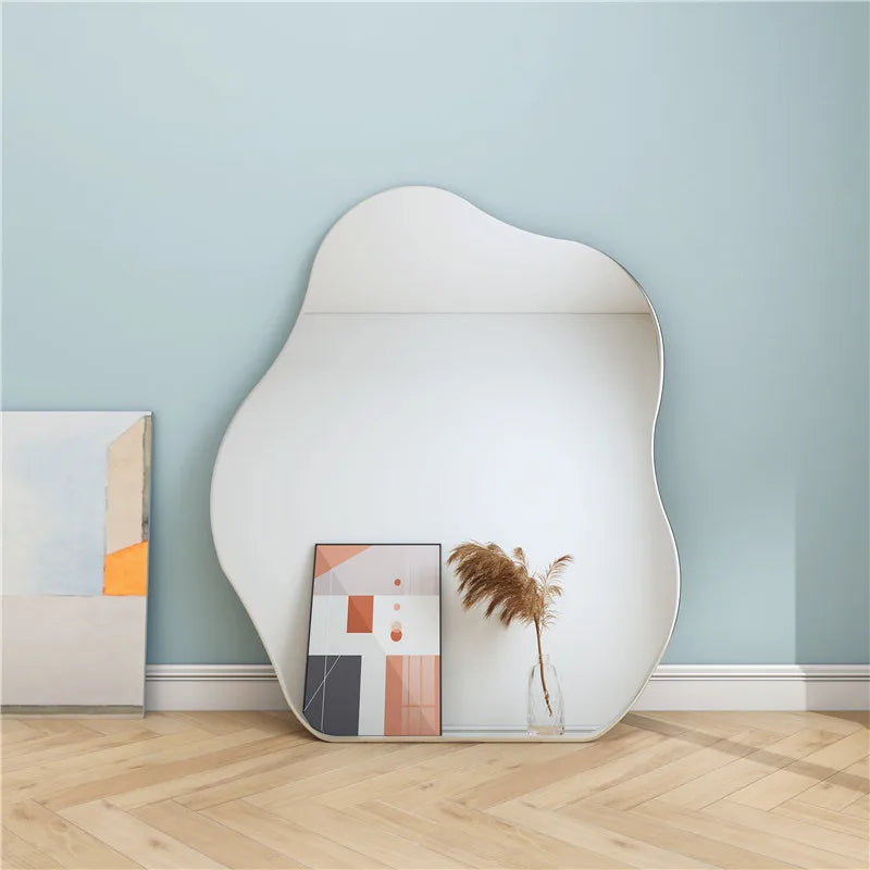 Irregular Frameless Decorative Wall Mirror