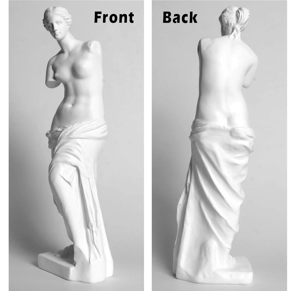 Aphrodite Venus de Milo Statue, Greek Goddess Resin Sculpture