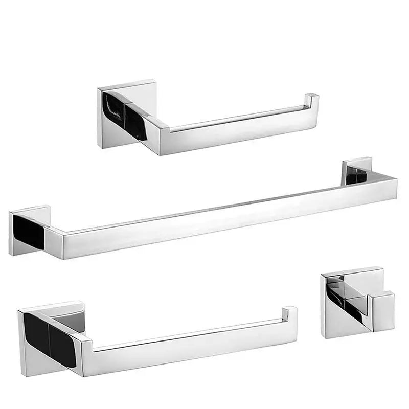 Chrome Stainless Steel Bath Hardware Set