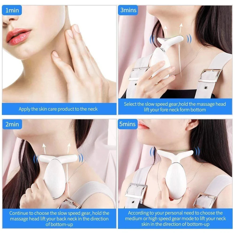 Facial Massager, USB Rechargeable Vibrating Face Massager