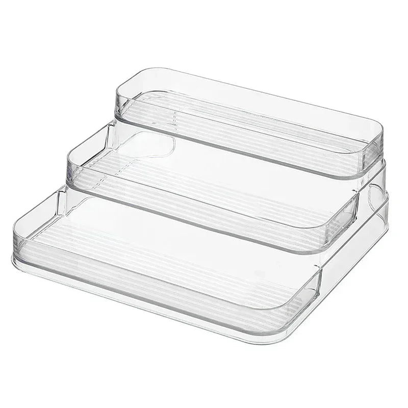 Perfume Organizer Shelf, 3 Tier Clear Skincare Display Stand