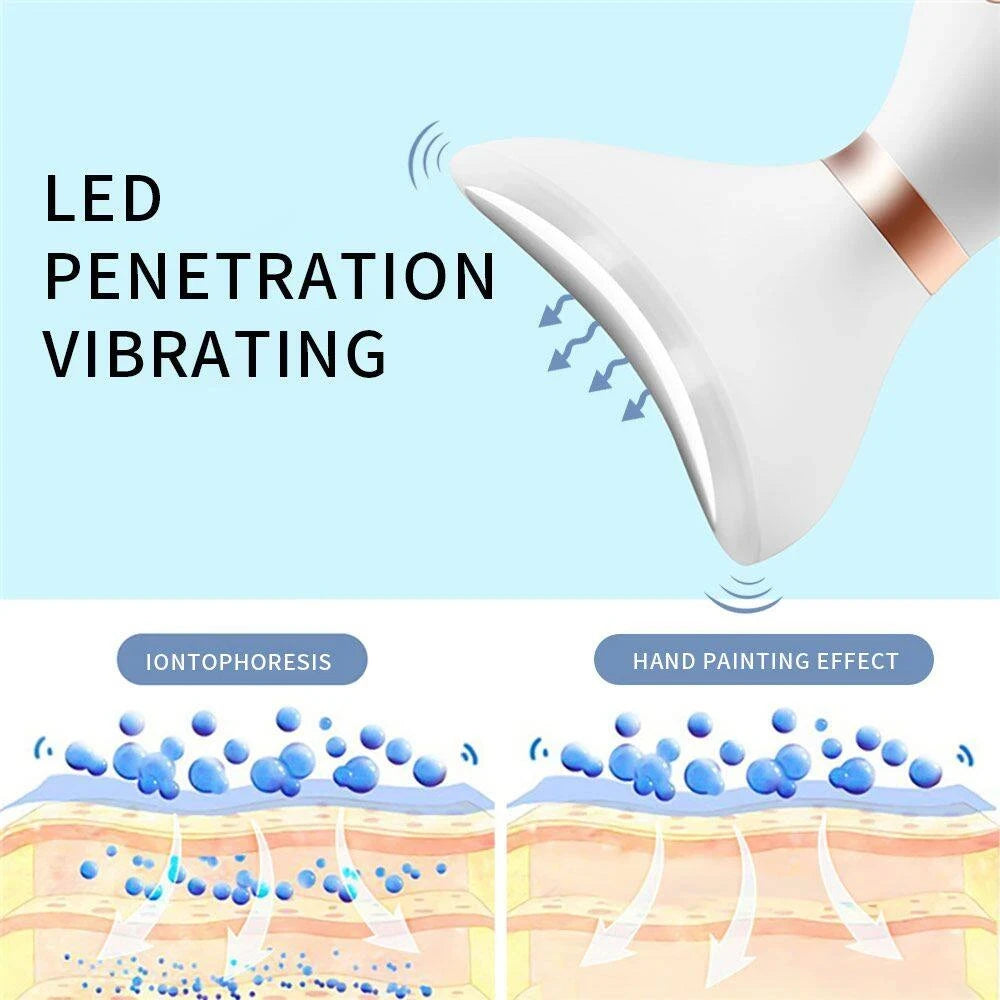 Facial Massager, USB Rechargeable Vibrating Face Massager