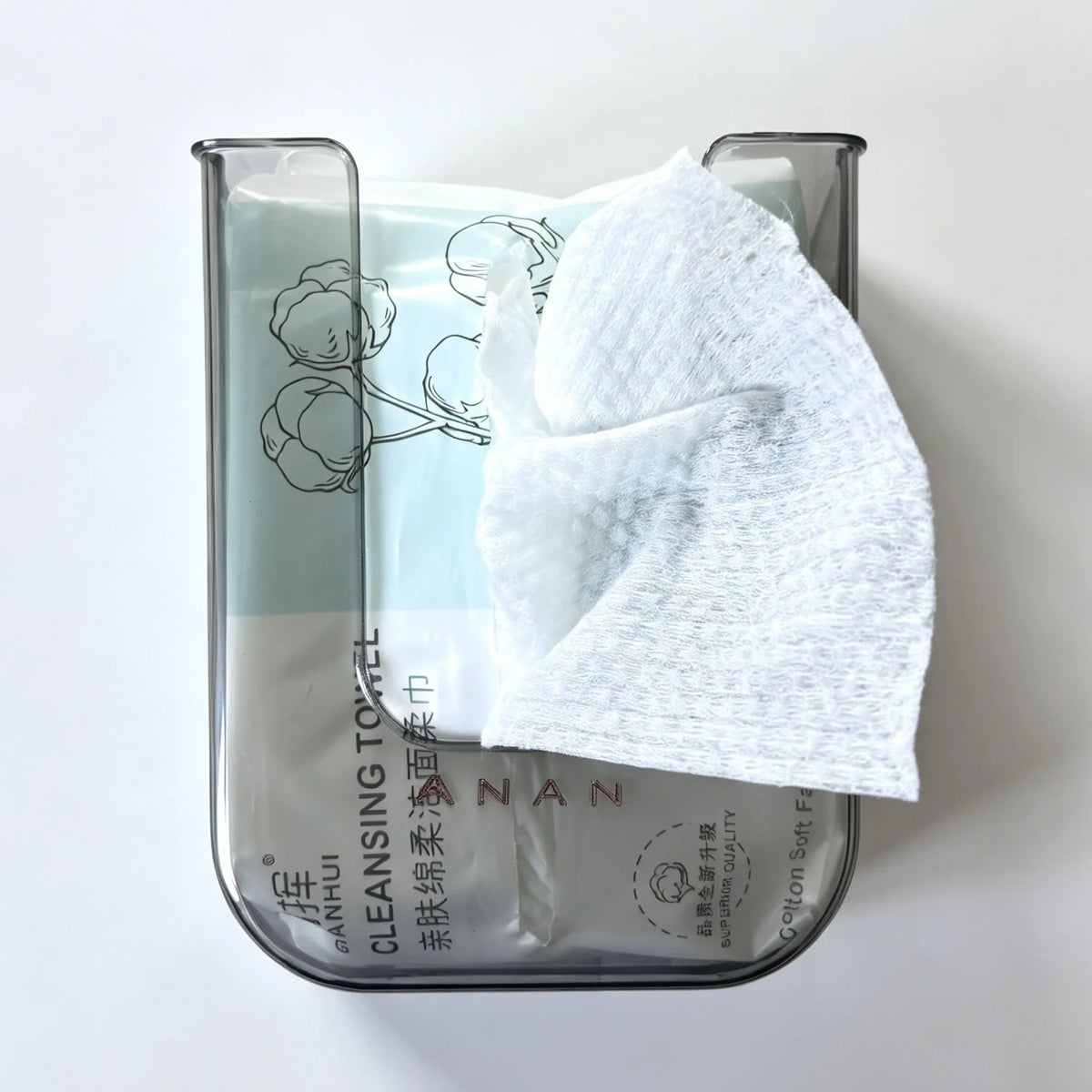 Disposable Cotton Face Towels, 30 to 100 Pack