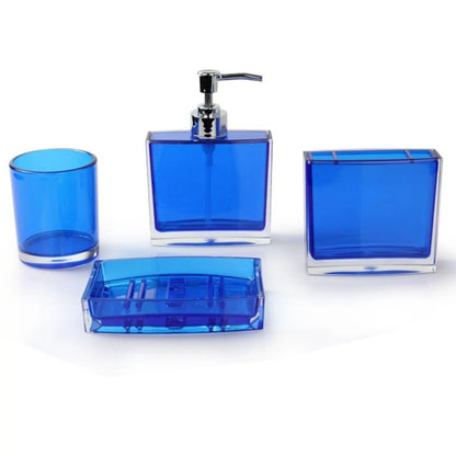 Bathroom Accessories Set, 4 or 5 Piece Countertop Vanity Set