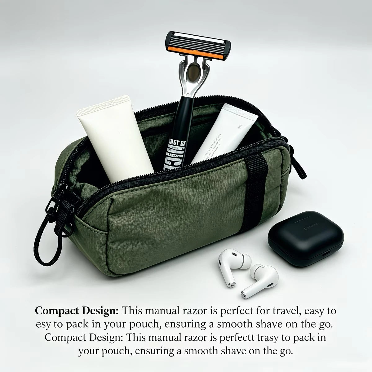 Manual 6-Blade Razor Set with Aloe Strip