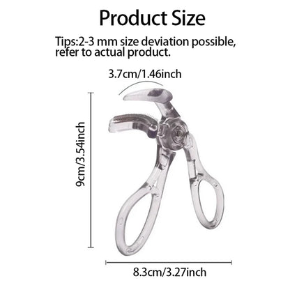 Eyelash Curler with Comb, Dual Clip Wide and Partial Lash Curler