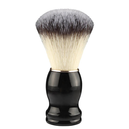 Shaving Brush with Wooden Handle, Dense Bristle Lather Brush