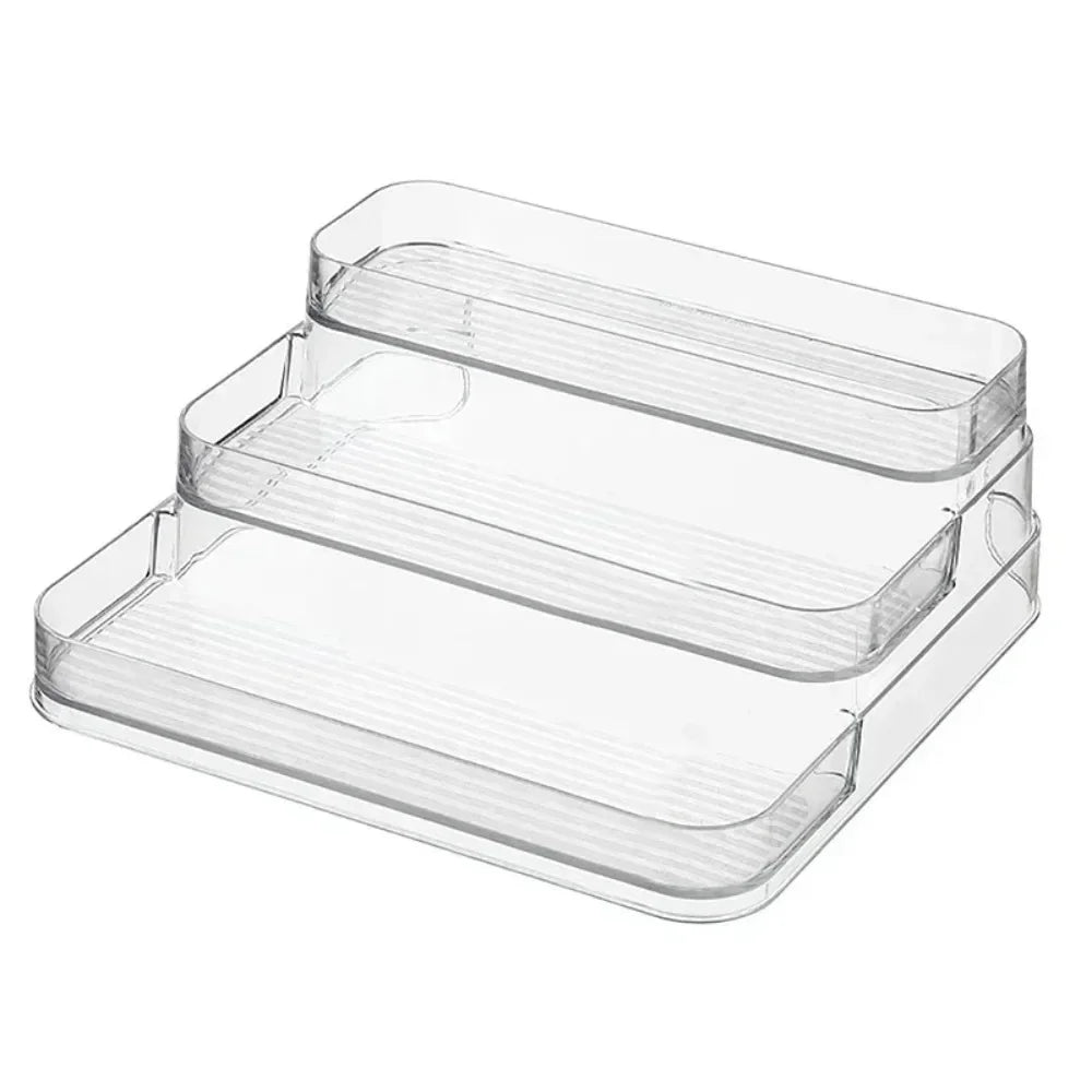 Perfume Organizer Shelf, 3 Tier Clear Skincare Display Stand
