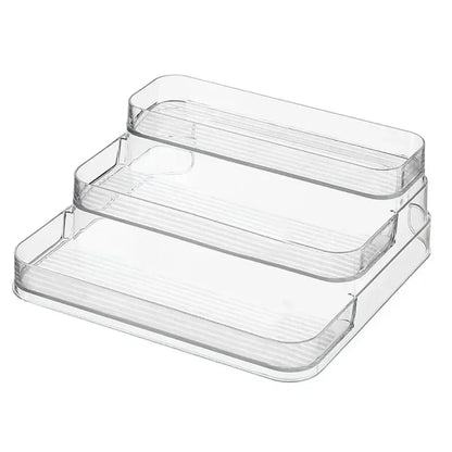 Perfume Organizer Shelf, 3 Tier Clear Skincare Display Stand